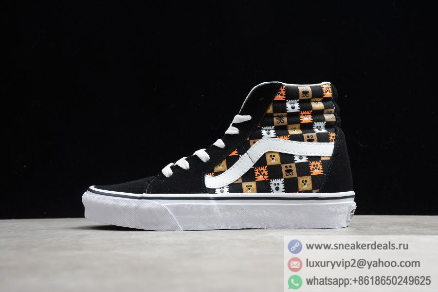 Vans Sk8-Hi Animal Checkerboard Black VN0A4U3C0GN Unisex Skate Shoes
